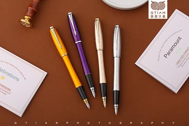 高端文具摄影 探索钢笔与笔记本的静物艺术之美