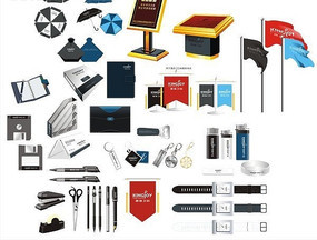 办公用品矢量素材 提升设计与办公效率的关键